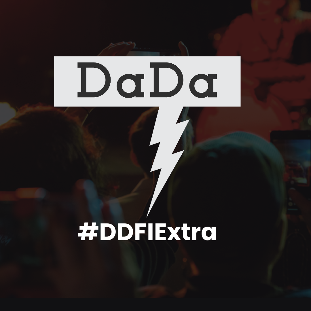 DaDa logo with #DDFIExtra underneath